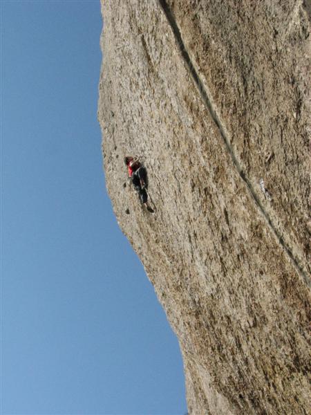 Velika Stina, Ivan Lisica in Alcatraz, 8b+. 40m